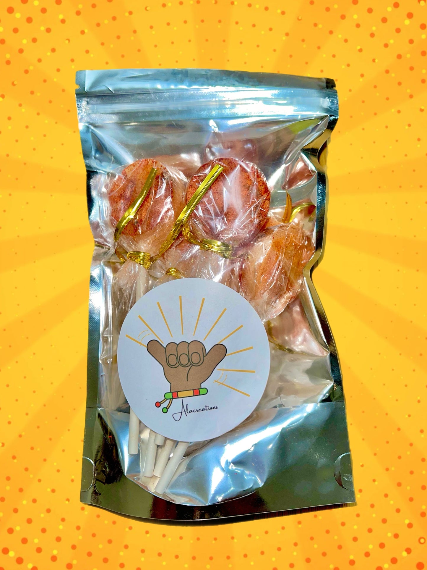 Pineapple Lollipop