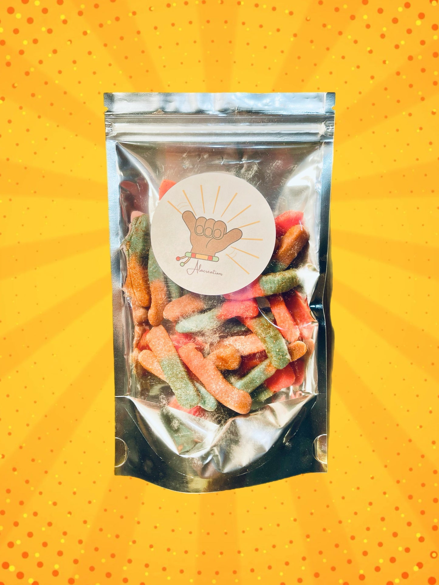 Sour Berry Gummy Worms