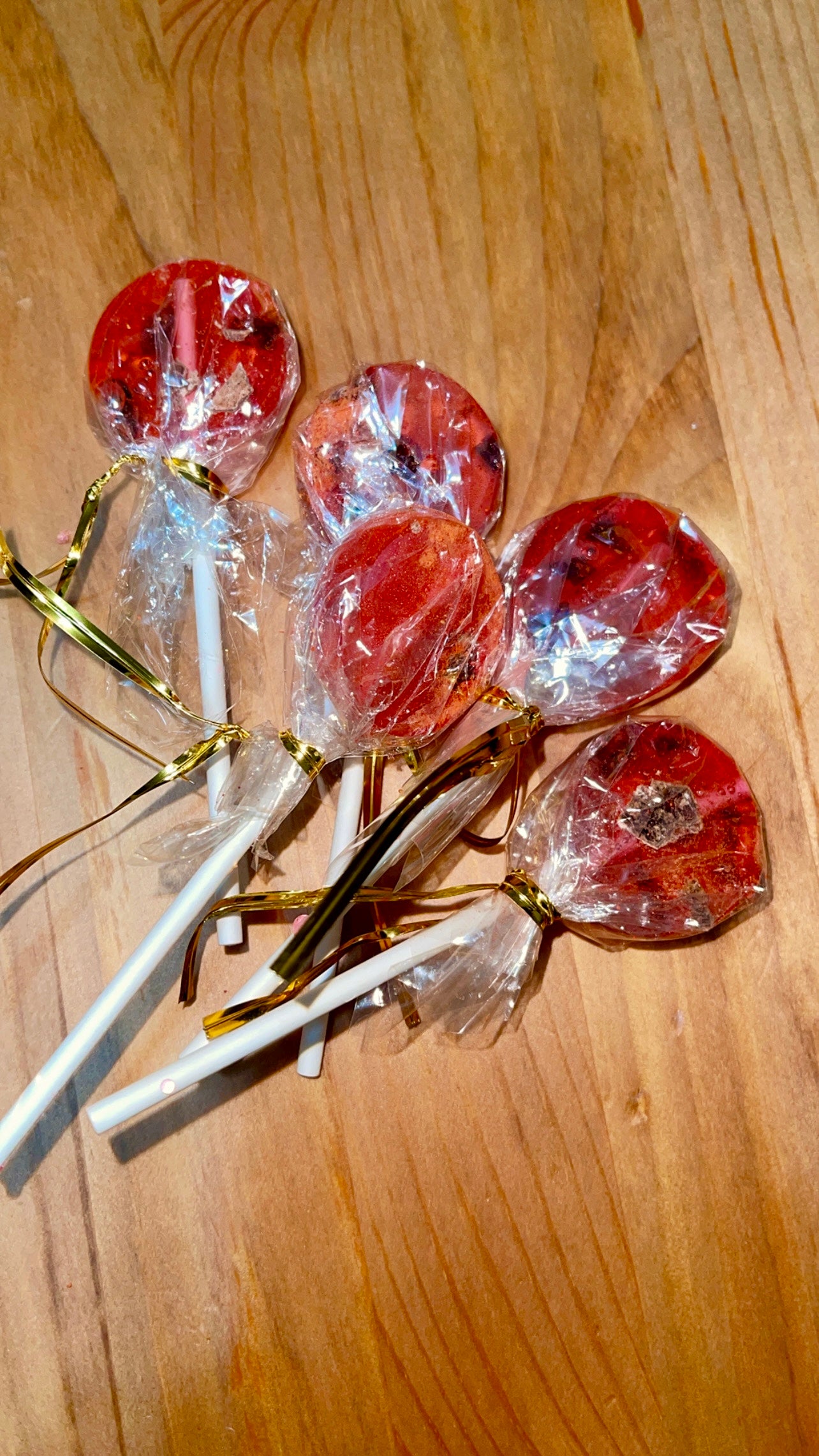 Strawberry Lollipop